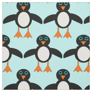Cute Penguin Craft Fabric Stof
