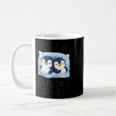 Cute Penguin Cuddle Cozy Sleep Matching Couple  Koffiemok (Links)