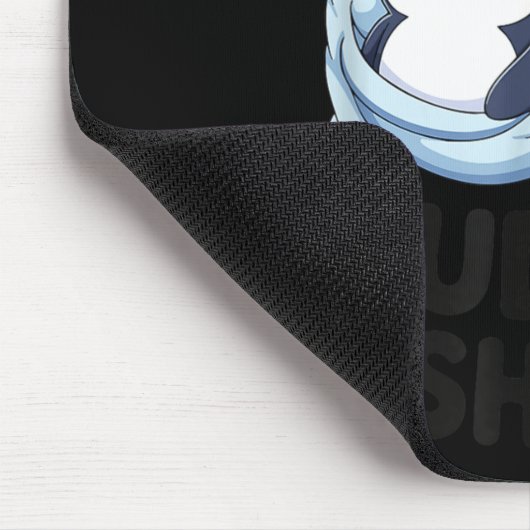 Cute Penguin Cuddle Cozy Sleep Matching Couple Muismat (Hoek)