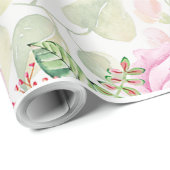 Cute Penguin Daughter Birthday Gift, Love Penguin Cadeaupapier (Rol Hoek)