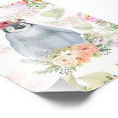 Cute Penguin Daughter Birthday Gift, Love Penguin Foto Afdruk (Hoek)