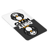 Cute Penguin Dishwasher Magnet Magneet (Rechterzijde)
