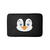 Cute Penguin Face Badmat (Voorkant)