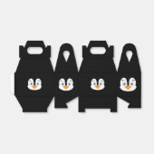Cute Penguin Face Bedankdoosjes (Uitgevouwen)