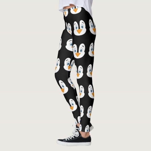 Cute Penguin Face Leggings (Links)