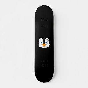 Cute Penguin Face Persoonlijk Skateboard