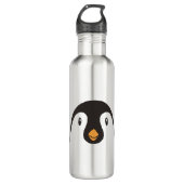 Cute Penguin Face Waterfles (Voorkant)
