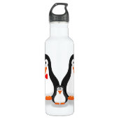 Cute Penguin Family Bottle Waterfles (Voorkant)