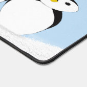 Cute Penguin Family Bureaumat (Hoek)