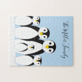 Cute Penguin Family Legpuzzel (Horizontaal)