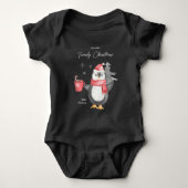 Cute Penguin Family Matching Kerstmis Romper (Voorkant)