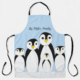 Cute Penguin Family Schort