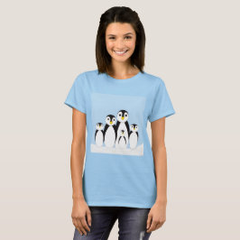 Cute Penguin Family T-shirt