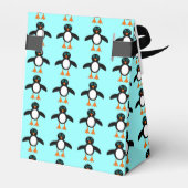 Cute Penguin Favor Box Bedankdoosjes (Achterkant)