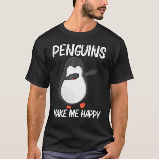 Cute Penguin For Men Women Antarctic Animal T-shirt (Voorkant)
