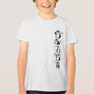 Cute Penguin Friends Kids T-Shirt — Schattige Ping