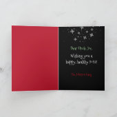 Cute Penguin Funny 2022 Wiskunde Problem Quote on  Feestdagen Kaart (Binnen)