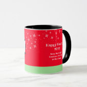 Cute Penguin Funny New Year Wiskunde Probleem Quot Mok (Voorkant rechts)