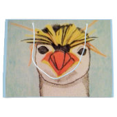 Cute Penguin Gift Bag Groot Cadeauzakje (Voorkant)