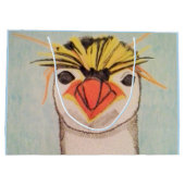 Cute Penguin Gift Bag Groot Cadeauzakje (Achterkant)
