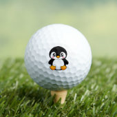 Cute Penguin Golfballen (Insitu Shirt)