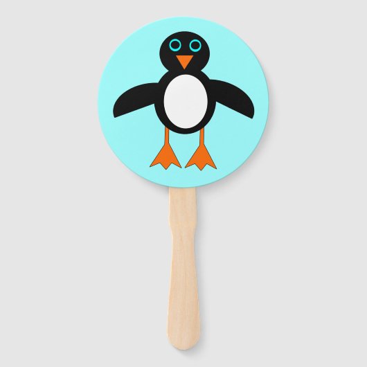 Cute Penguin Handwaaier (Voorkant)