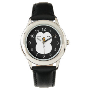 Cute Penguin Horloge