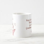 Cute Penguin in Sweater, gepersonaliseerd kleinkin Koffiemok (Center)