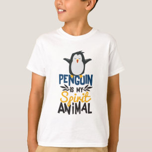 Cute Penguin is mijn gedistilleerde dierlijke afdr T-shirt