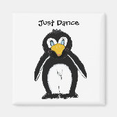 Cute Penguin - Just Dance Magneet (Voorkant)