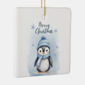Cute Penguin Keramisch Ornament (Rechts)
