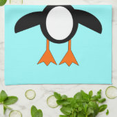 Cute Penguin -kerstkeuken Tow Theedoek (Gevouwen)