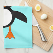 Cute Penguin -kerstkeuken Tow Theedoek (Quarter Fold)