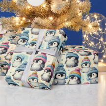 Cute Penguin Kerstmis