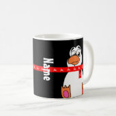 Cute Penguin Kerstvakantie Coffee Tea Mok (Voorkant rechts)