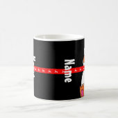 Cute Penguin Kerstvakantie Coffee Tea Mok (Center)