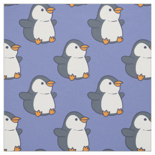 Cute Penguin Kinder Cartoon Stof