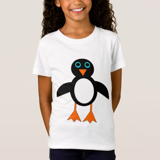 Cute Penguin Kinder T Shirt (Voorkant)