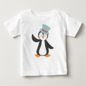 Cute Penguin, kleine pinguïn, pinguïn met Pet (Voorkant)