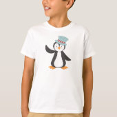 Cute Penguin, kleine pinguïn, pinguïn met Pet T-shirt (Voorkant)