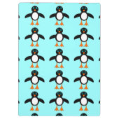 Cute Penguin-klembord Klembord (Achterkant)