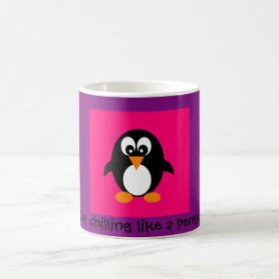 Cute Penguin Koffiemok