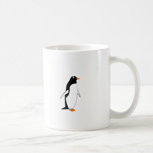 Cute Penguin. Koffiemok (Rechts)