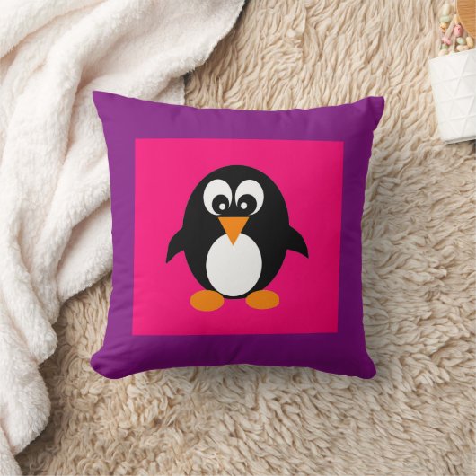 Cute Penguin Kussen (Deken)