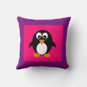 Cute Penguin Kussen (Achterkant)