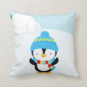Cute Penguin Kussen