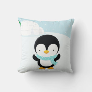 Cute Penguin Kussen