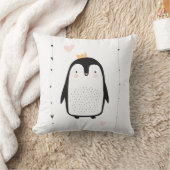 Cute Penguin Kussen (Deken)