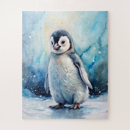 Cute Penguin Legpuzzel (Verticaal)