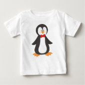 Cute Penguin, Little Penguin, Penguin met Bow Stro (Voorkant)